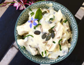 Salade de salsifis au curry