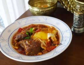 Chakchouka confite à la viande