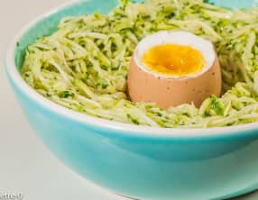 Remoulade de courgette à l'oeuf