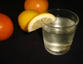 Eau aromatisée aux agrumes