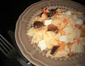 Poêlée végétarienne de pâtes aux senteurs méridionales