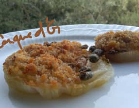 Oignons de Giarratana gratinés au four