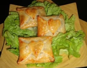 Feuilleté à l'oignon et à la viande hachée