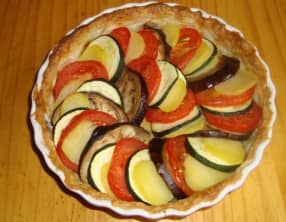 Tarte aux légumes façon tian