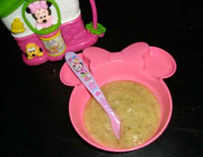 Compote à la pomme, à la poire et à la menthe