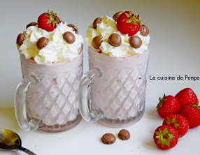 Mousse gourmande de fraises