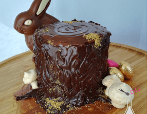 Gâteau roulé de Pâques – Souche d’arbre