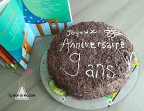 Gâteau façon forêt noire à la vanille