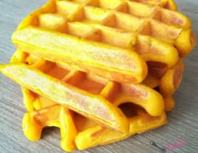 Gaufres à la carotte au companion ou non