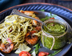 Pesto de fanes de carottes
