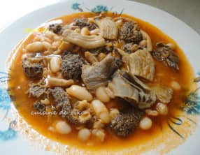 Chkemba plat de tripes sauce piquante