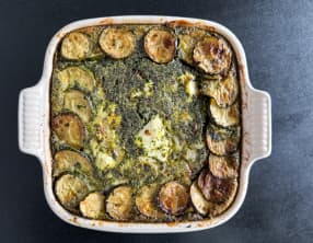 Clafoutis de courgettes