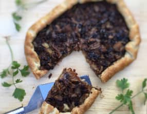 Tarte rustique à l’oignon