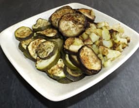 Légumes rôtis au vinaigre balsamique au four