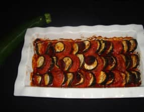 Tian de légumes basque