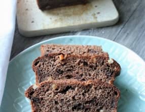 Brioche au cacao, pépites de chocolat et oranges confites