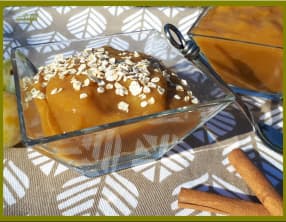 Compote de Prunes, Pommes et Cannelle