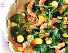 Tarte aux crevettes