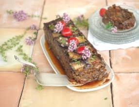 Confit d'aubergine à la tomate séchée