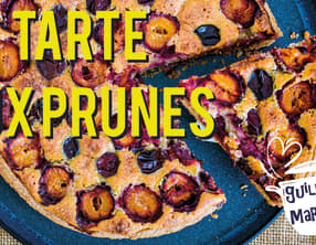 Tarte aux prunes