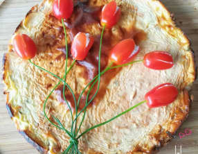 Cheesecake salé à la tomate séchée
