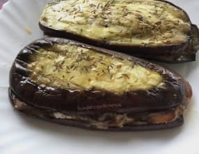 Aubergine panini