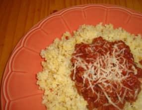 Tendres Perles à la bolognaise