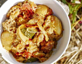 Aloo Bombay à la Riojana