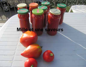Comment stériliser de la sauce tomate