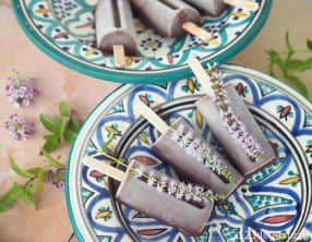 Sorbet chocolat à la menthe fraîche