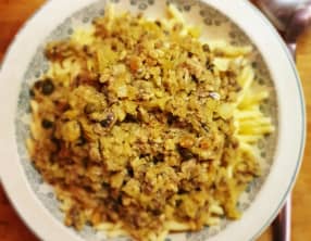 Pâtes aux sardines à la sicilienne