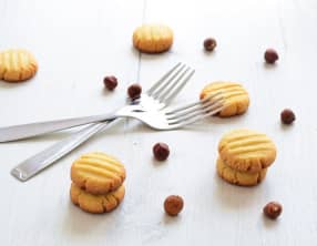 Biscuits Noisette aux jaunes d'oeufs