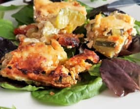 Gratin de courgettes à la Lorraine