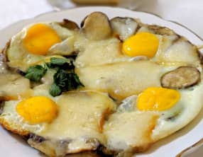 Gratin d’aubergines façon tartiflette