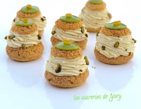 Choux Pistache Orange