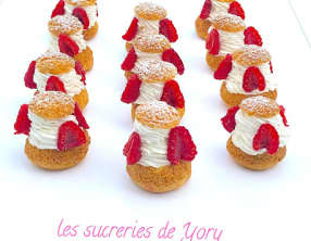 Choux Chantilly Framboises
