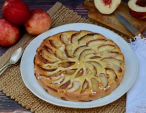 Clafoutis au nectarines