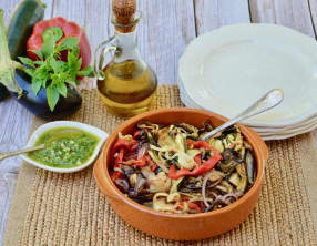 Salade de légumes grillés