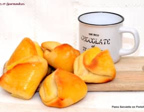 Pains serviette en portefeuille