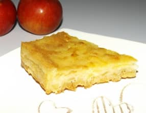 Gâteau aux pommes léger et sans balance