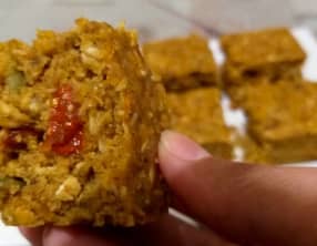 Gâteau énergétique d’avoine et banane