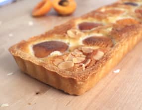 Tarte amandine aux abricots