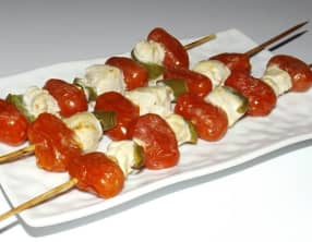 Brochettes de poulet tandoori