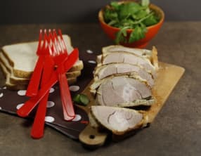 Gigot d'agneau en croûte de pain