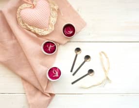 Mousse à la betterave et au fromage frais