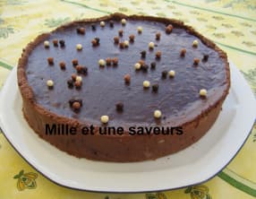 Flan pâtissier au chocolat réalisé au thermomix