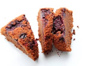 Gâteau à la kriek, aux cerises et au chocolat