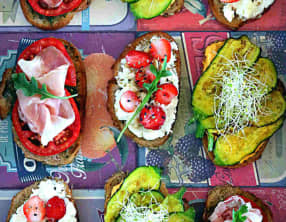 Tartines de fin d'été