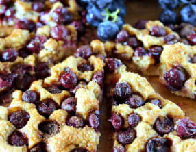 Fougasse aux raisin muscat du Mont Ventoux