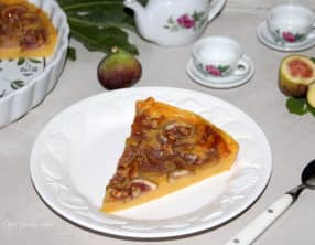 Cuajada aux figues et ses noix croquantes